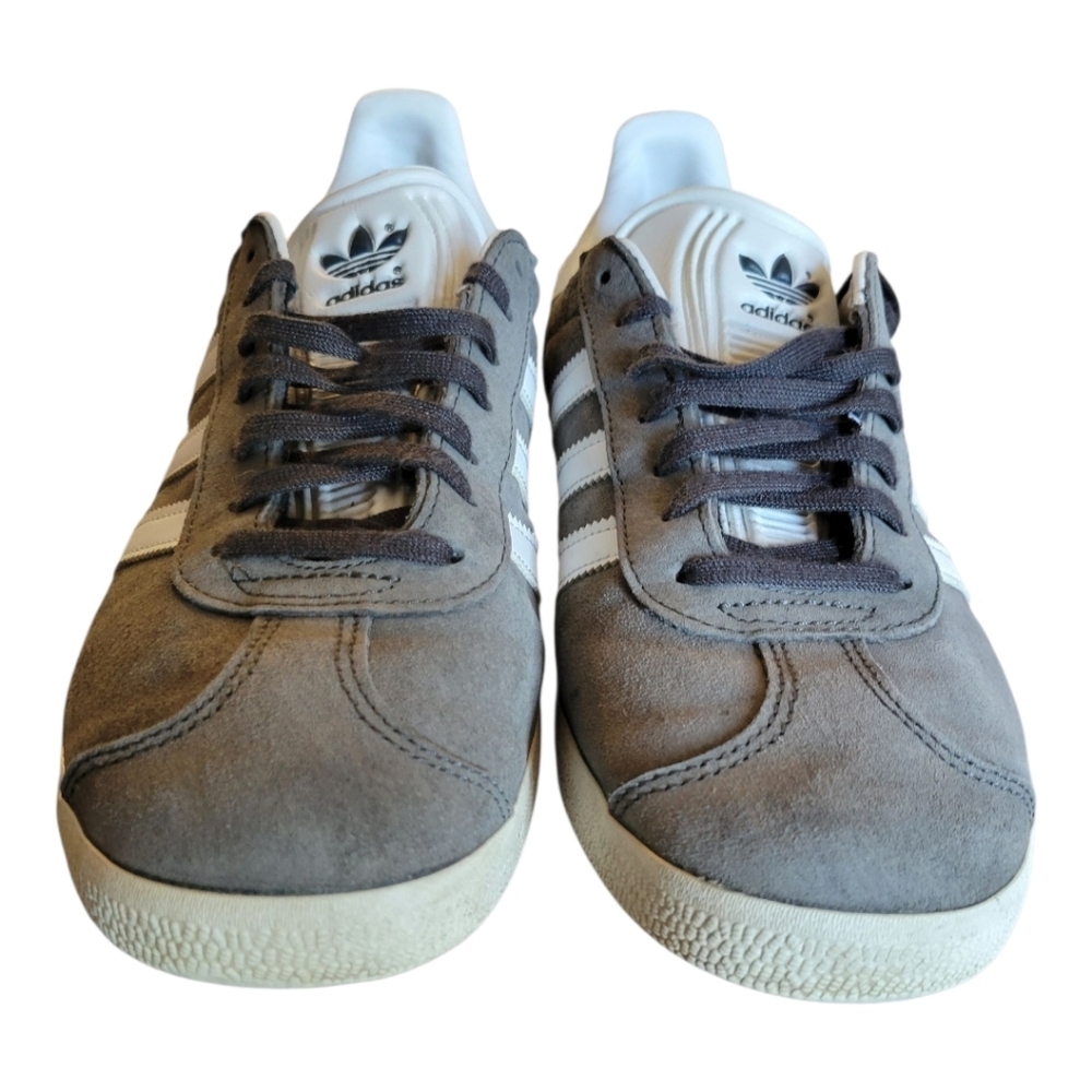 Adidas Gazelle Gray Sneakers - Picture 8 of 11